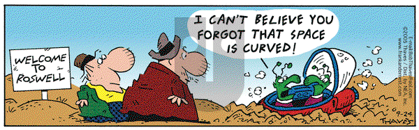Frank and Ernest on Saturday September 24, 2005 Comic Strip