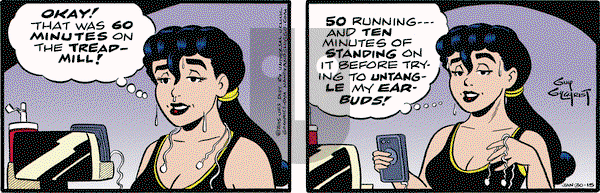 Nancy on Friday January 30, 2015 Comic Strip