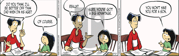 Baldo on Tuesday May 10, 2005 Comic Strip