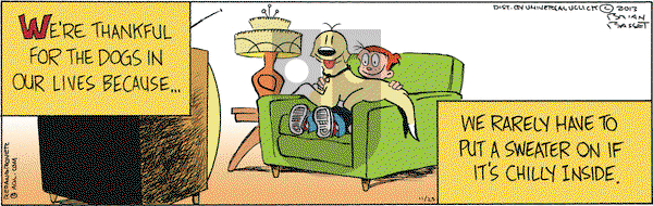 Red and Rover on Monday November 25, 2013 Comic Strip