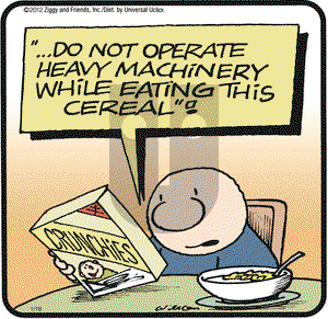 Ziggy on Wednesday January 18, 2012 Comic Strip