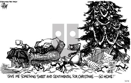 Pat Oliphant on Sunday December 19, 1982 Comic Strip