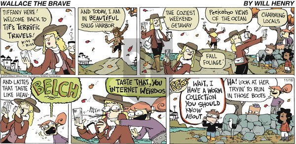 Wallace the Brave on Sunday November 16, 2025 Comic Strip