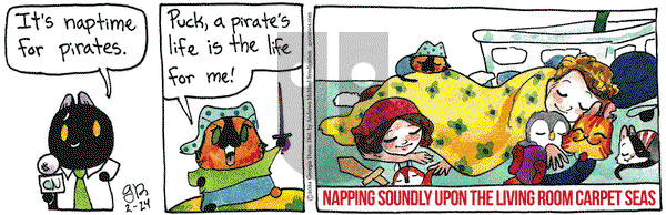 Breaking Cat News - Saturday February 24, 2024 Comic Strip