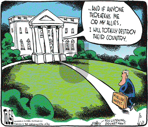 Tom Toles on Thursday September 21, 2017 Comic Strip