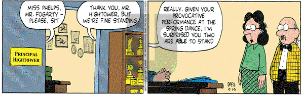 Luann - Monday May 16, 2005 Comic Strip