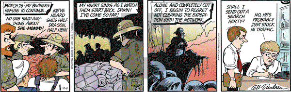 Doonesbury on Saturday October 8, 2016 Comic Strip