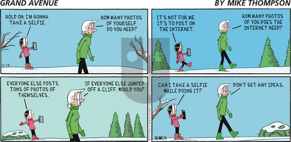 Grand Avenue on Sunday March 19, 2023 Comic Strip