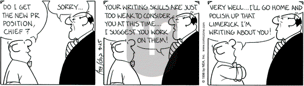 The Born Loser on Thursday October 15, 1998 Comic Strip