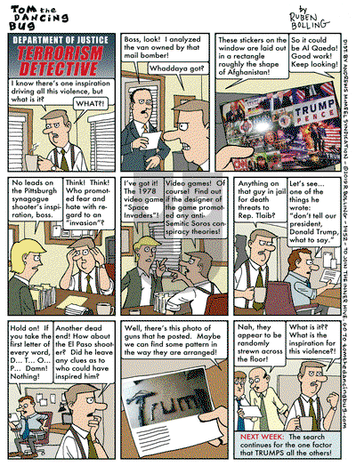 Tom the Dancing Bug on Monday August 19, 2019 Comic Strip