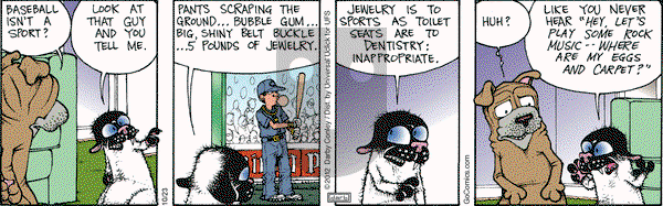Get Fuzzy on Tuesday October 23, 2012 Comic Strip