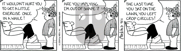 The Born Loser on Saturday September 11, 2004 Comic Strip