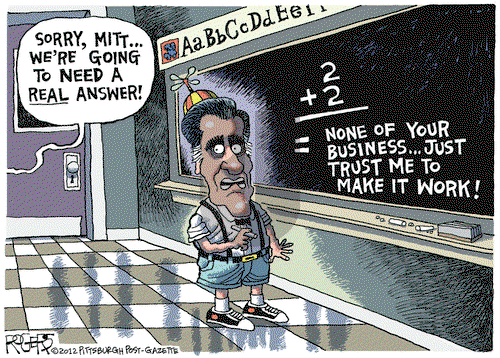 Rob Rogers on Tuesday September 11, 2012 Comic Strip