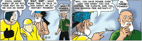 Alley Oop on Friday August 10, 2018 Comic Strip