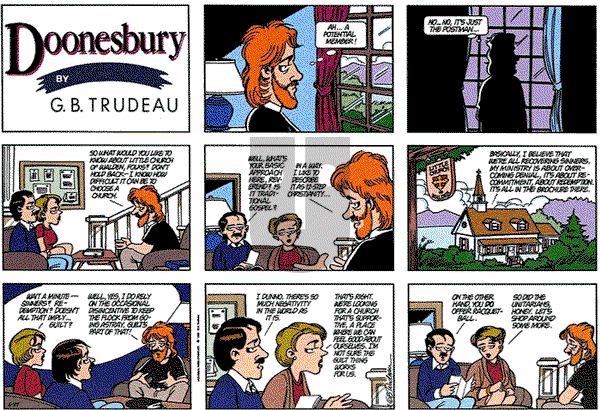 Doonesbury - Sunday June 27, 1993 Comic Strip