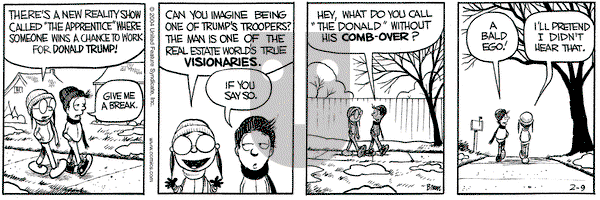 Grand Avenue on Monday February 9, 2004 Comic Strip