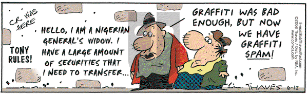 Frank and Ernest on Monday June 12, 2006 Comic Strip