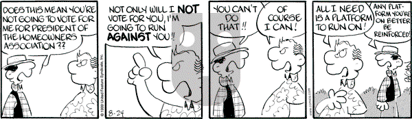 Drabble on Tuesday August 24, 1999 Comic Strip