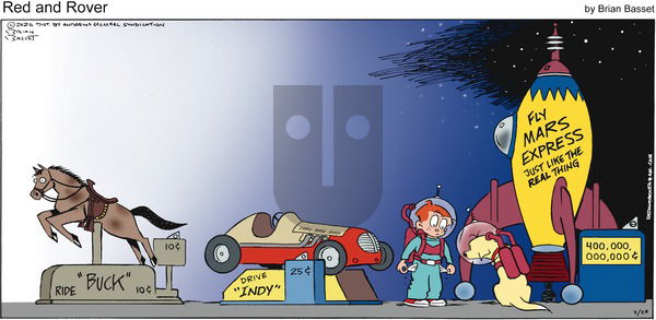 Red and Rover on Sunday February 23, 2020 Comic Strip