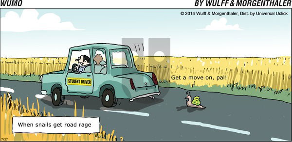 WuMo - Sunday July 27, 2014 Comic Strip