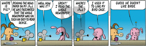Pearls Before Swine on Saturday December 10, 2011 Comic Strip