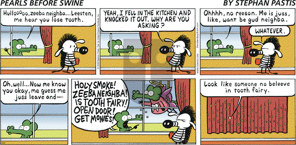 Pearls Before Swine - Sunday September 28, 2008 Comic Strip