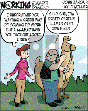 Working Daze on Thursday July 19, 2007 Comic Strip