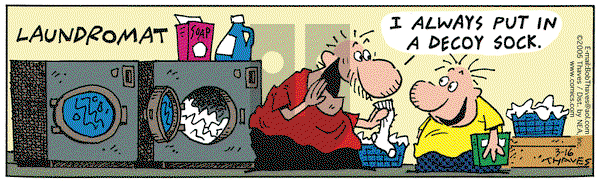 Frank and Ernest on Wednesday March 16, 2005 Comic Strip