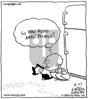 Kit 'N' Carlyle on Wednesday August 27, 2003 Comic Strip