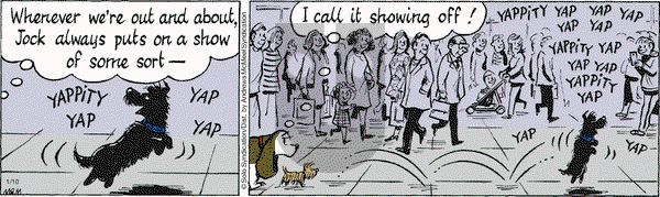 Fred Basset on Wednesday January 10, 2018 Comic Strip