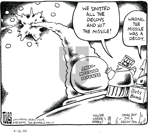 Tom Toles on Tuesday August 20, 2002 Comic Strip