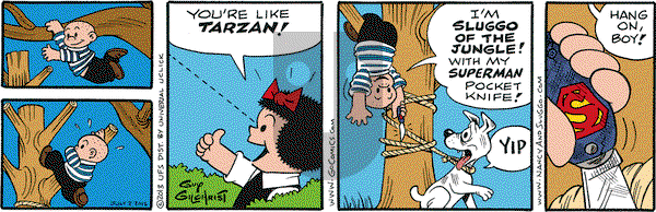 Nancy on Tuesday July 2, 2013 Comic Strip