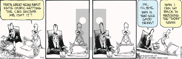 Non Sequitur on Friday April 21, 2006 Comic Strip
