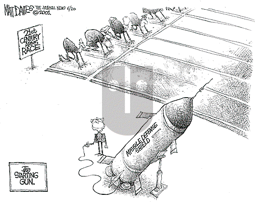 Matt Davies on Tuesday June 19, 2001 Comic Strip