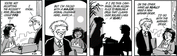 Doonesbury on Tuesday April 25, 1989 Comic Strip