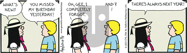 The Born Loser on Wednesday July 5, 2023 Comic Strip