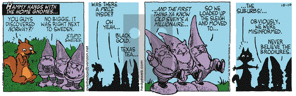 Over the Hedge on Tuesday October 10, 2006 Comic Strip