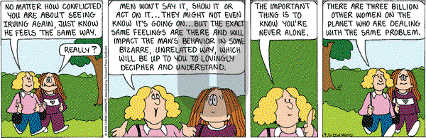 Cathy Classics on Saturday September 17, 2011 Comic Strip