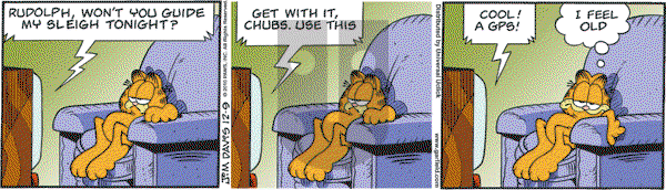 Garfield - Thursday December 9, 2010 Comic Strip