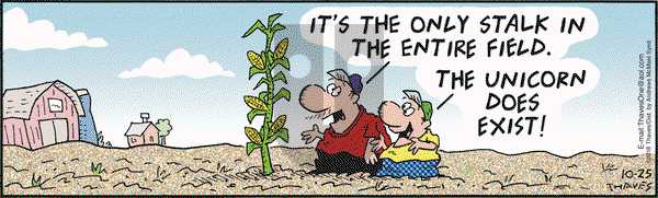 Frank and Ernest on Thursday October 25, 2018 Comic Strip
