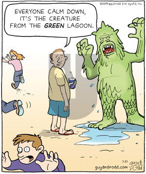 Brevity on Friday March 20, 2009 Comic Strip