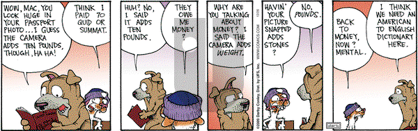 Get Fuzzy on Saturday December 26, 2009 Comic Strip