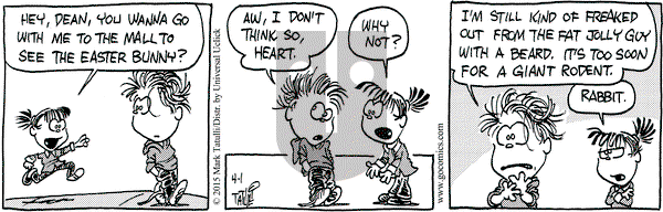 Heart of the City on Wednesday April 1, 2015 Comic Strip