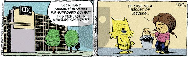 Prickly City on Wednesday October 29, 2025 Comic Strip