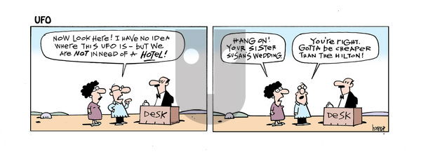 UFO on Monday February 17, 2025 Comic Strip