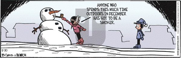 Grand Avenue on Friday December 30, 2011 Comic Strip