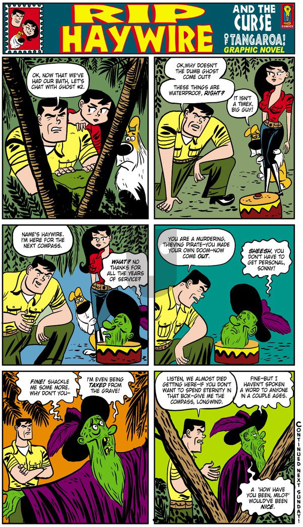 Rip Haywire on Sunday March 16, 2014 Comic Strip