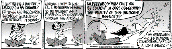 Rose is Rose on Friday April 25, 2008 Comic Strip