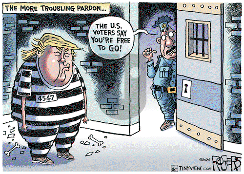 Rob Rogers - Friday December 6, 2024 Comic Strip