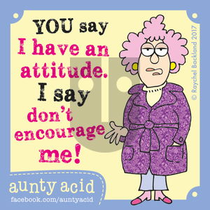 Aunty Acid on Sunday August 13, 2017 Comic Strip